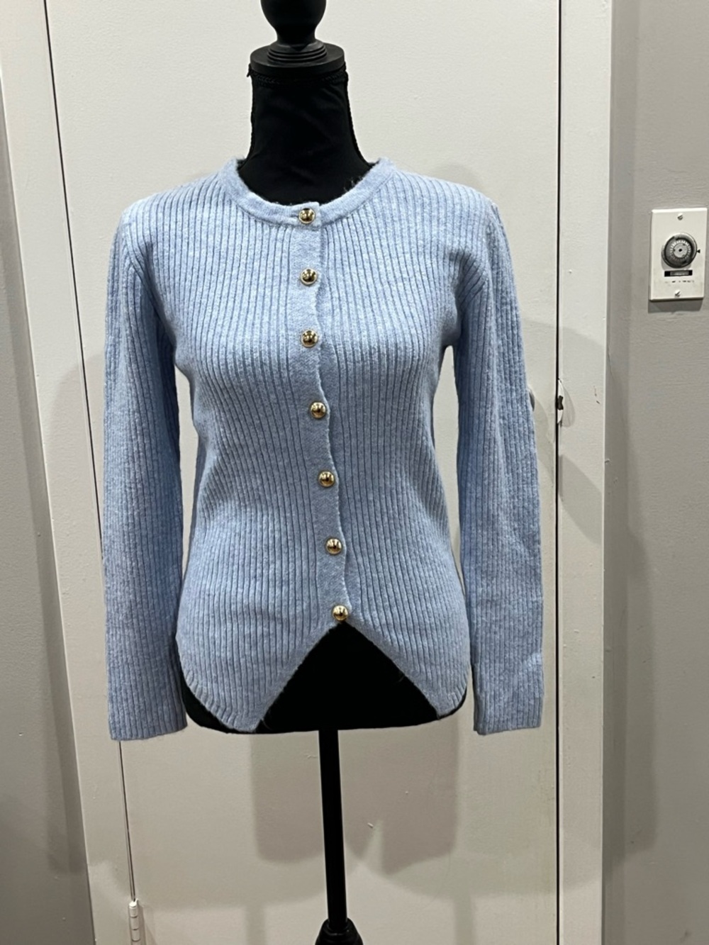 NWT sincerely Jules blue sweater
